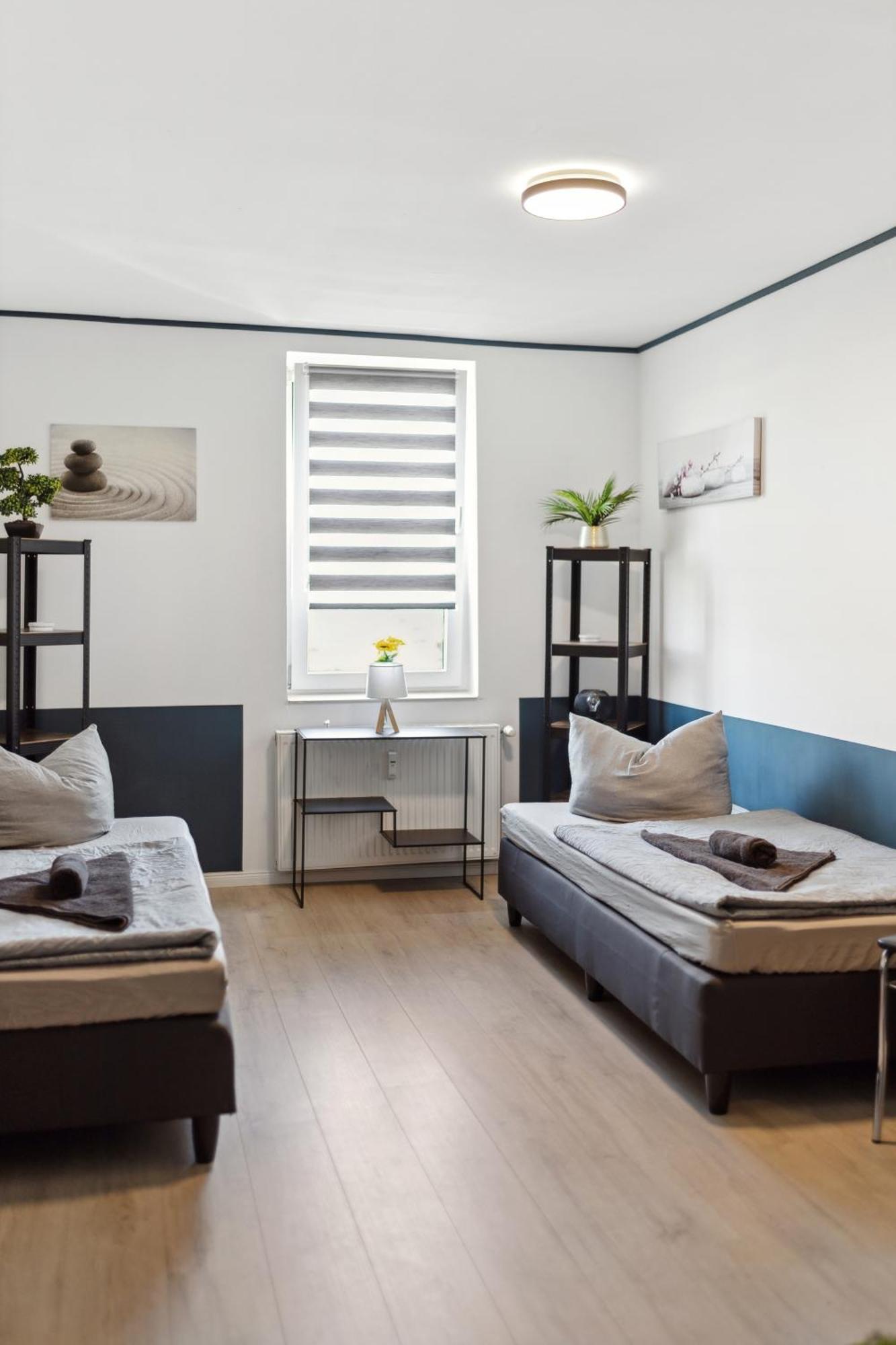 Wohnung Stadtrand, 4 Personen, Nahe Bahnhof Und See 할버슈타트 외부 사진