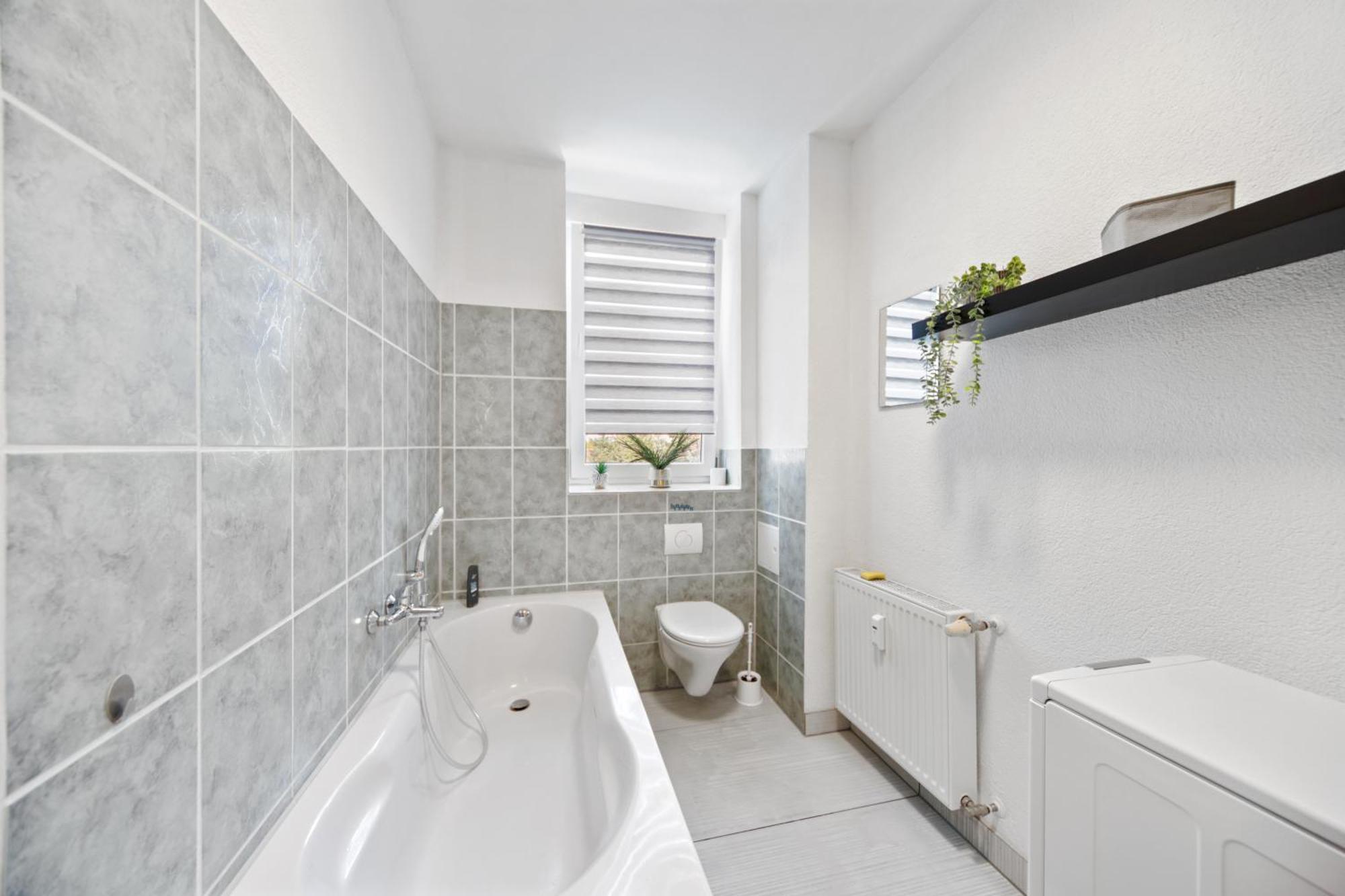 Wohnung Stadtrand, 4 Personen, Nahe Bahnhof Und See 할버슈타트 외부 사진