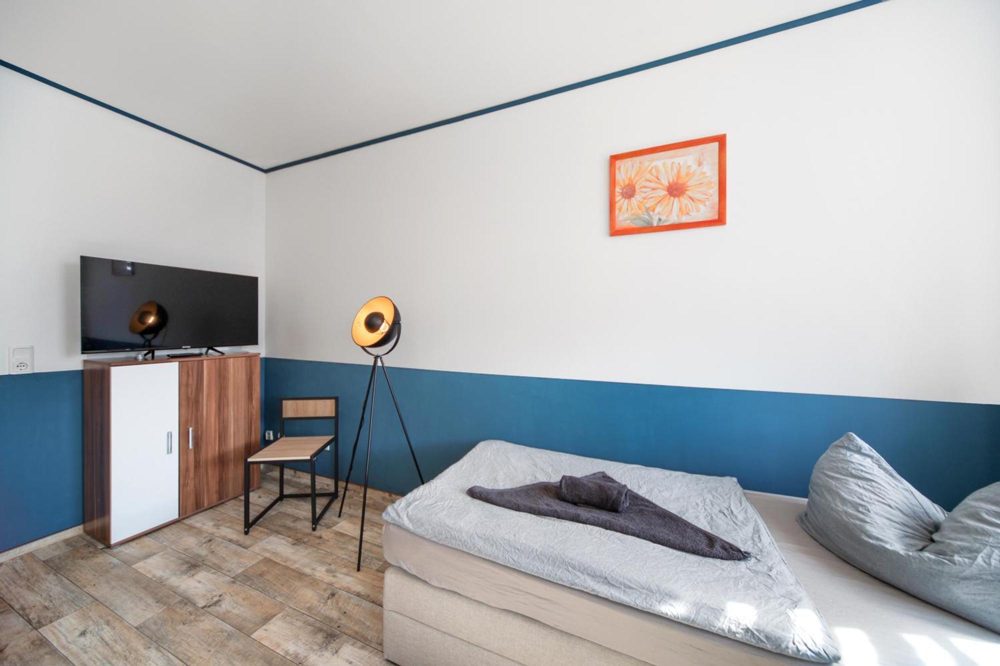 Wohnung Stadtrand, 4 Personen, Nahe Bahnhof Und See 할버슈타트 외부 사진
